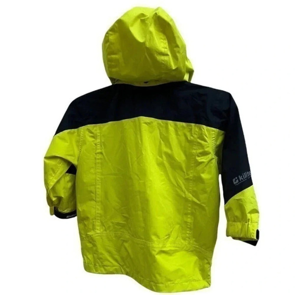 Killtec Youth Jacket Rain Coat Level 2 Technical Outdoor Ski Shell Hoodie size 4 - Picture 8 of 10